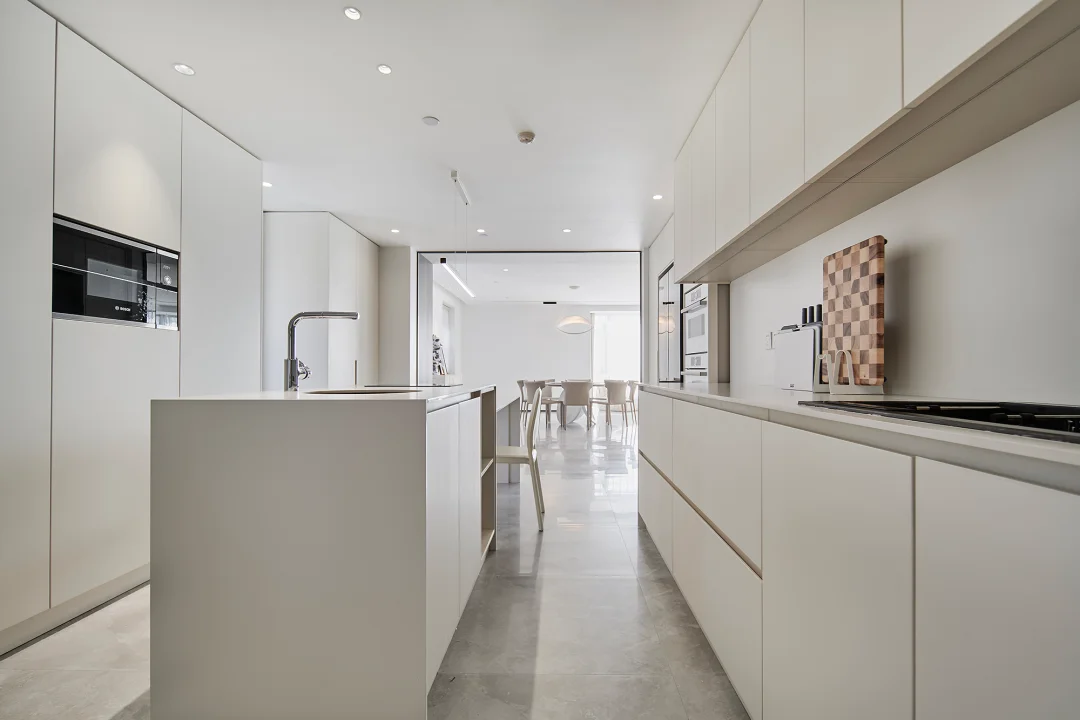 Sanhai الحد الأدنى نمط التصميم الداخلي منزل الأحلام خطة أرضية 3D ماكس تقديم تخطيط رسم غرفة المعيشة شقة رائعة