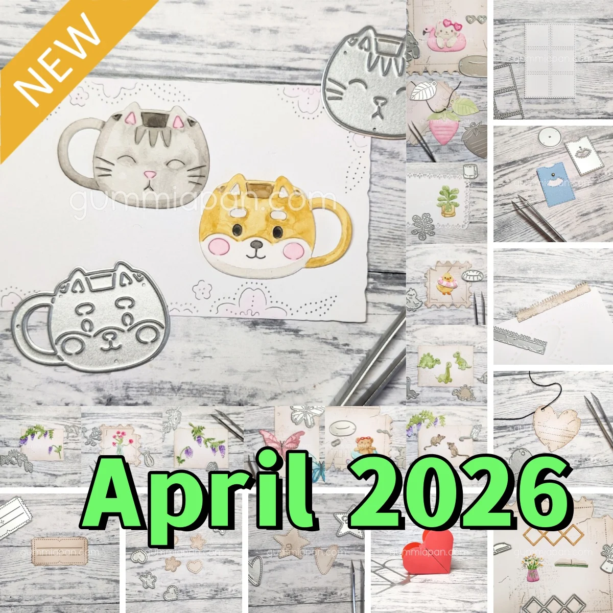 

Cat Heart Vase Mini Metal Cutting Dies for DIY Making Card Scrapbook Embossed Paper Album Supplies Template April 2026 New