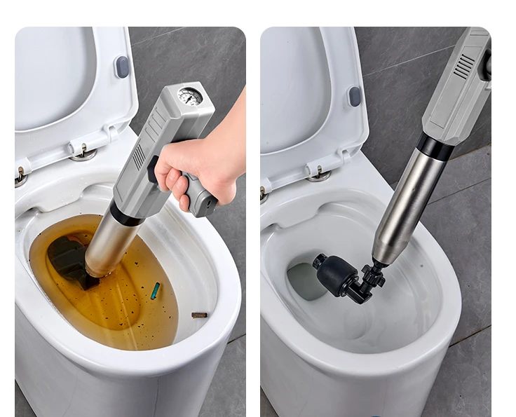 Special tool for unblocking sewage and toilet