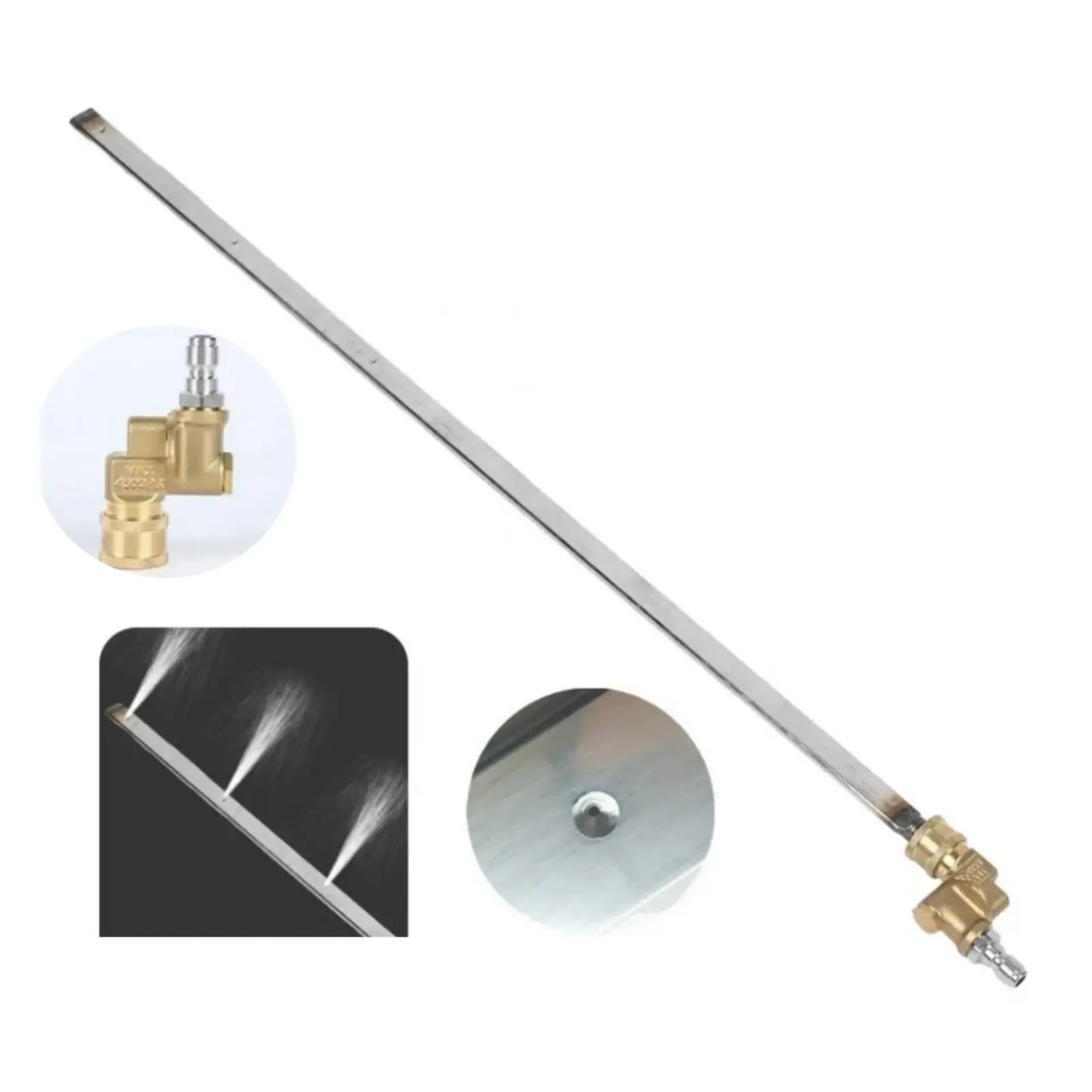 4 Pieces Water Reservoir Cleaning Wand Cooling Cooling System Cleaning Wand Stainless Steel Corrosion Resistant for Mechanics view 6