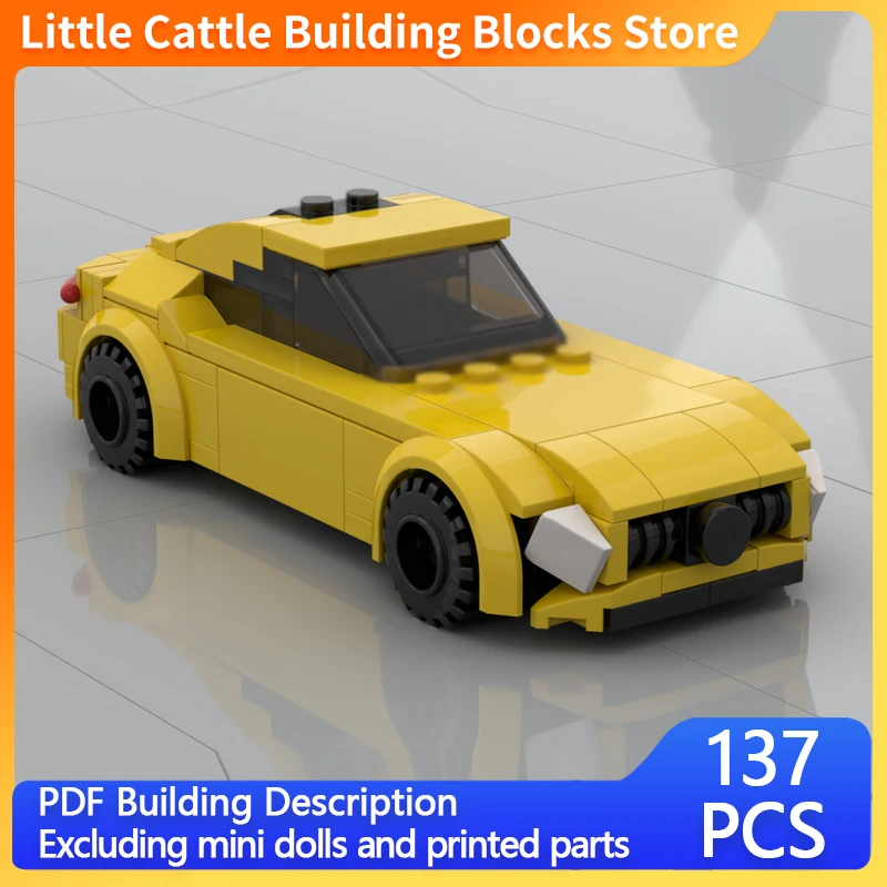 Speed Racing Car Model MOC Building Bricks GT S Top Tier Sports Car Modular Technology Children Holiday Gifts Assemble Toys Suit