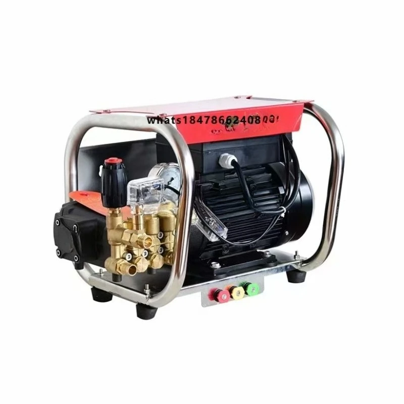 Portable car washer with high-pressure washer - designed for wall-mounted efficient cleaning