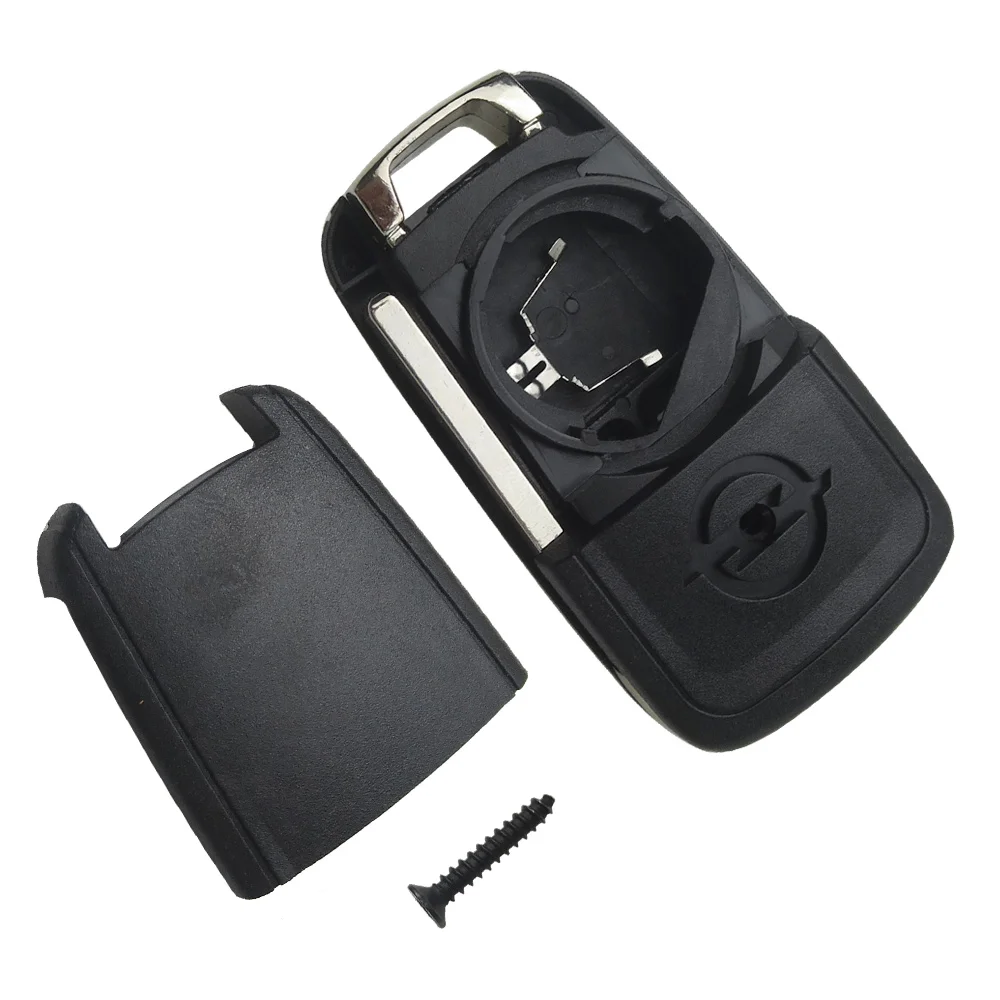 OkeyTech 2 3 4 5 Buttons Flip Folding Remote Key Case For Opel Vauxhall Corsa Astra Vectra Zafira Omega HU100 Uncut Blade