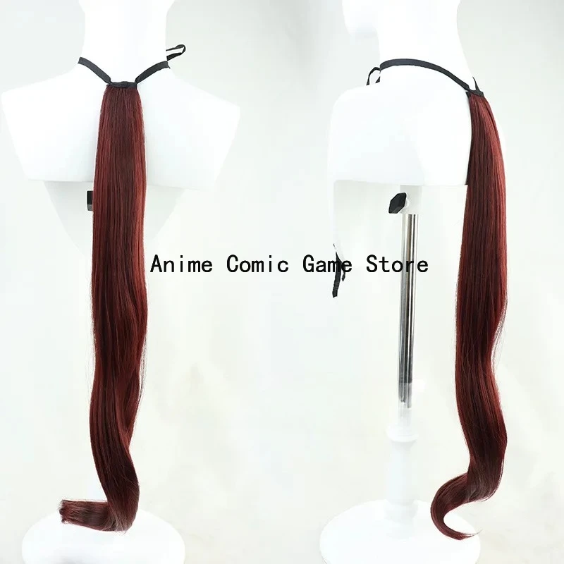 AUF Lager Tokai Teio Cosplay Perücke Spiel Uma Musumee Pretty Derbyy Cosplay Schwanz Synthetische Haar Hitzebeständige Faser Perücken + perücken kappe