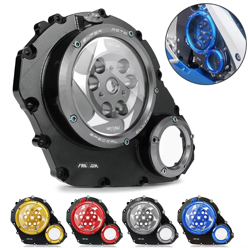 GSXR600 GSXR750 Clear Clutch Cover Spring Retainer Protector Guard For 2006- 2024 for Suzuki GSXR 750 GSX-R GSX R 600 750