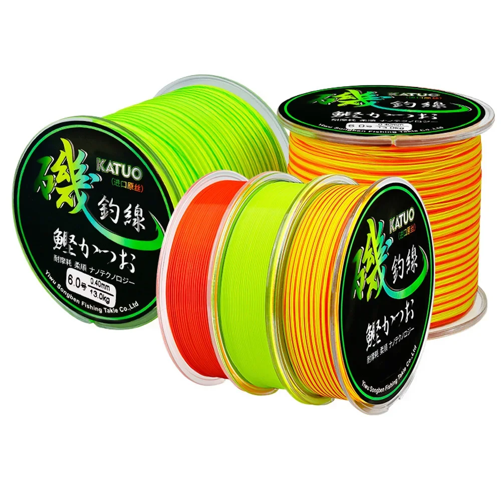 150M Semi floating Rock fishing lines Wear-resistant Nylon Seawater Lure Freshwater Fishline Long-range Tackle 6LB-40LB Cord