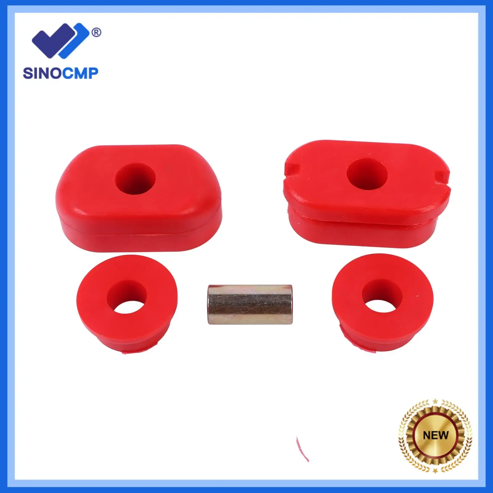 1set Lower Dogbone Engine Mount Bushing Kit Insert for 1999-2006 Golf MK4 R32 Audi A3 S3 TT Seat Leno Toledo Octavia Auto Parts