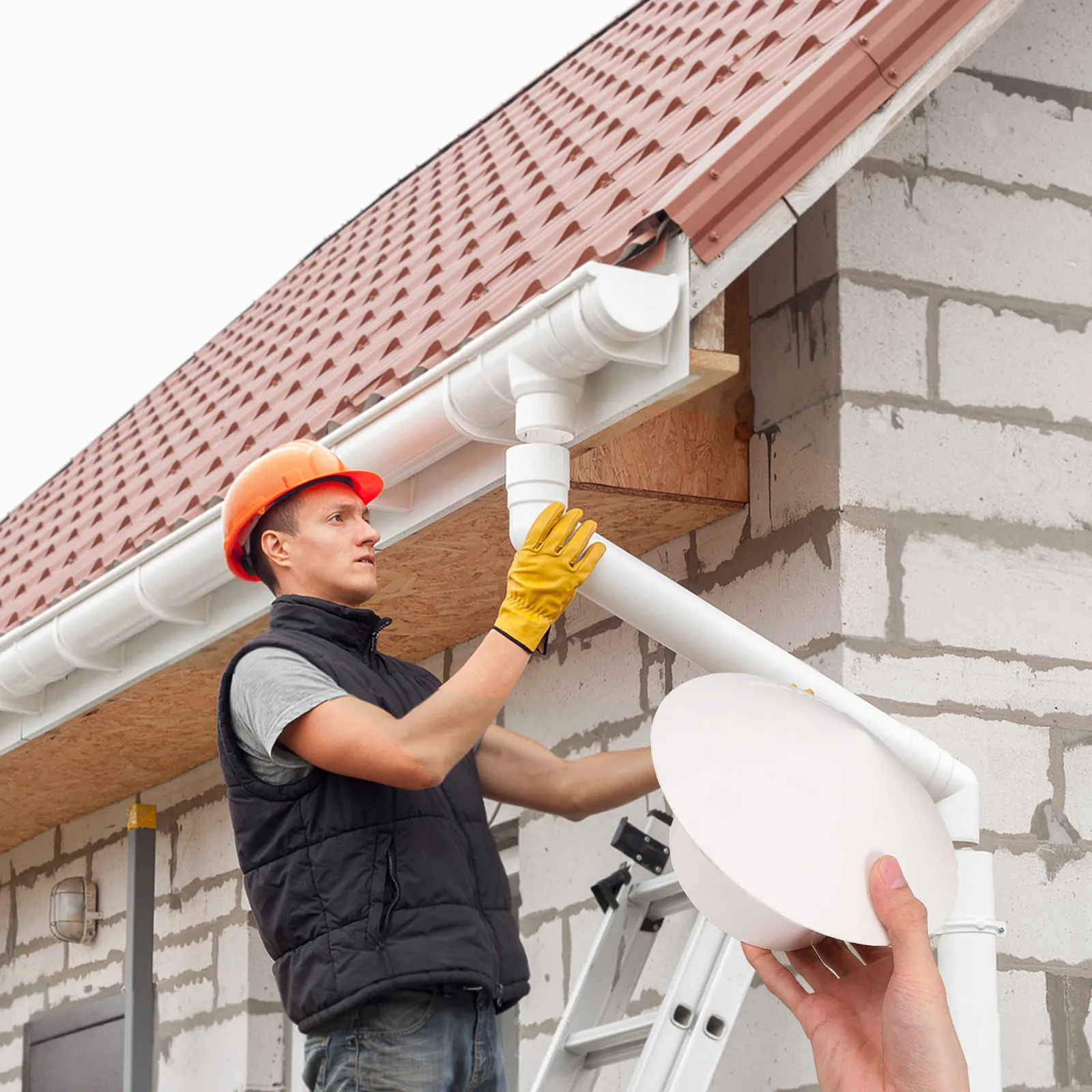 Heavy-Duty Weatherproof Chimney Cap for Fireplace Rv Outdoor Fireplaces Rainproof Smoke Dispersion Vent Cover Chimney Protector