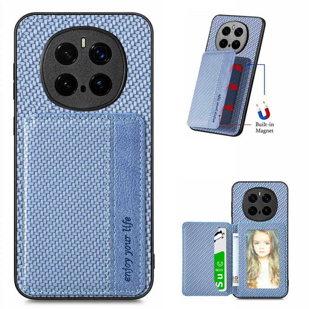Funda de Cuero con Tarjetero Anti-robo para Honor Magic 8 Pro, Magic7 Lite 5G, Panel Trasero para Honor Magic 7 Lite, Funda para Magic 5 6 Pro