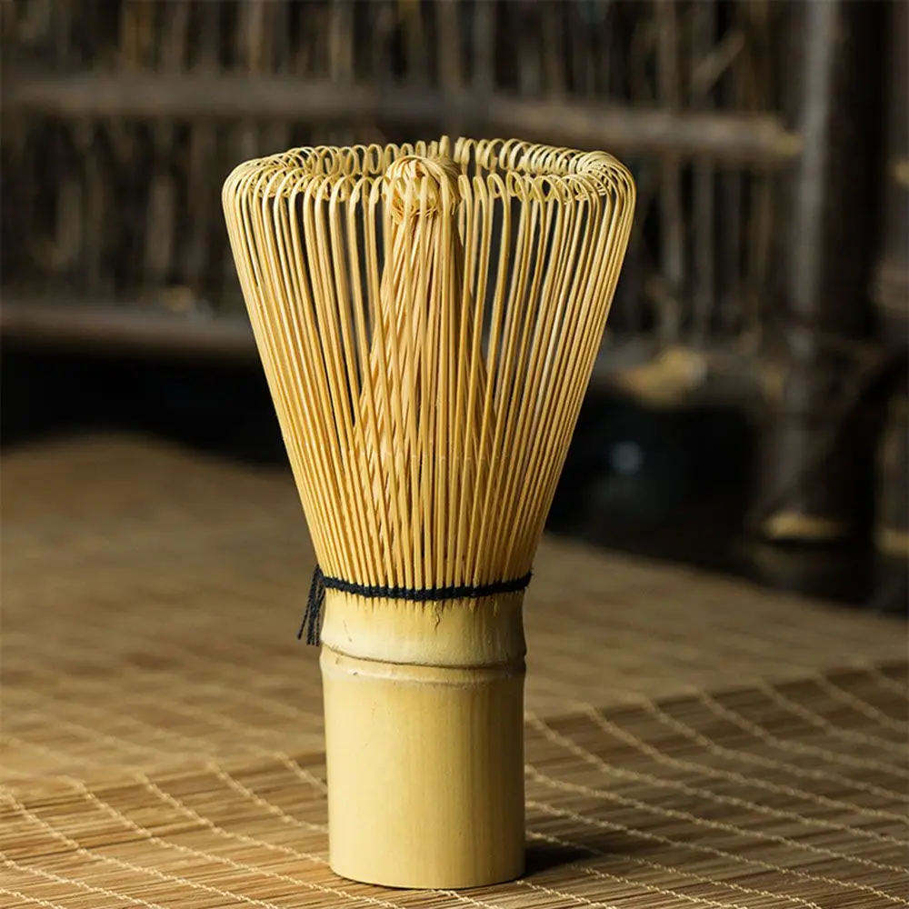 Japanese Tea Set Matcha Green Tea Powder Whisk Bamboo Useful Brush Tools Kitchen Matcha Tea Bamboo Accessories