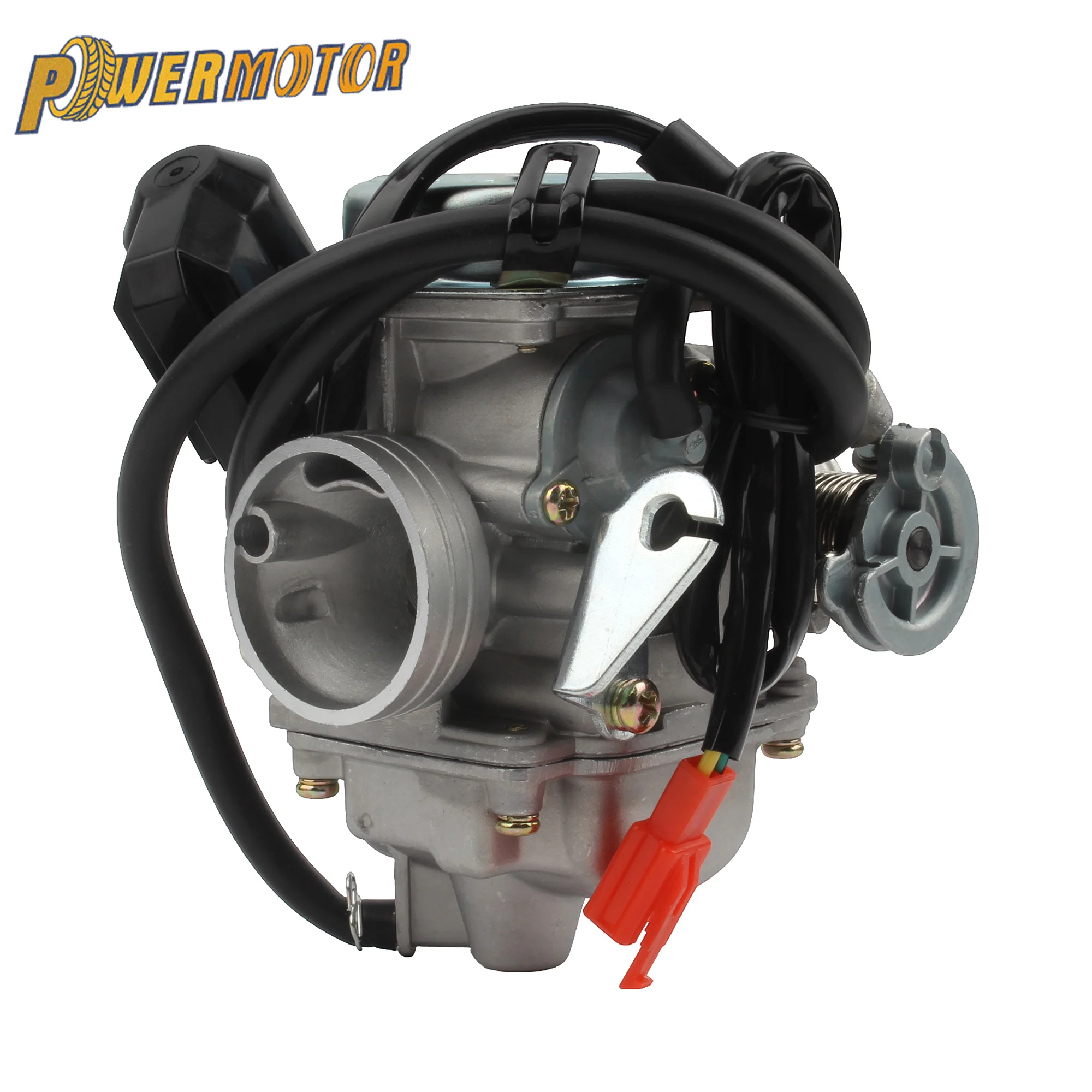 

PD24J Carburetor 24mm Carb for 4 Stroke GY6 125cc 150cc ATV Go Karts Motorcycle Scooter Mopeds 152QMJ 157QMJ Engine Tuning