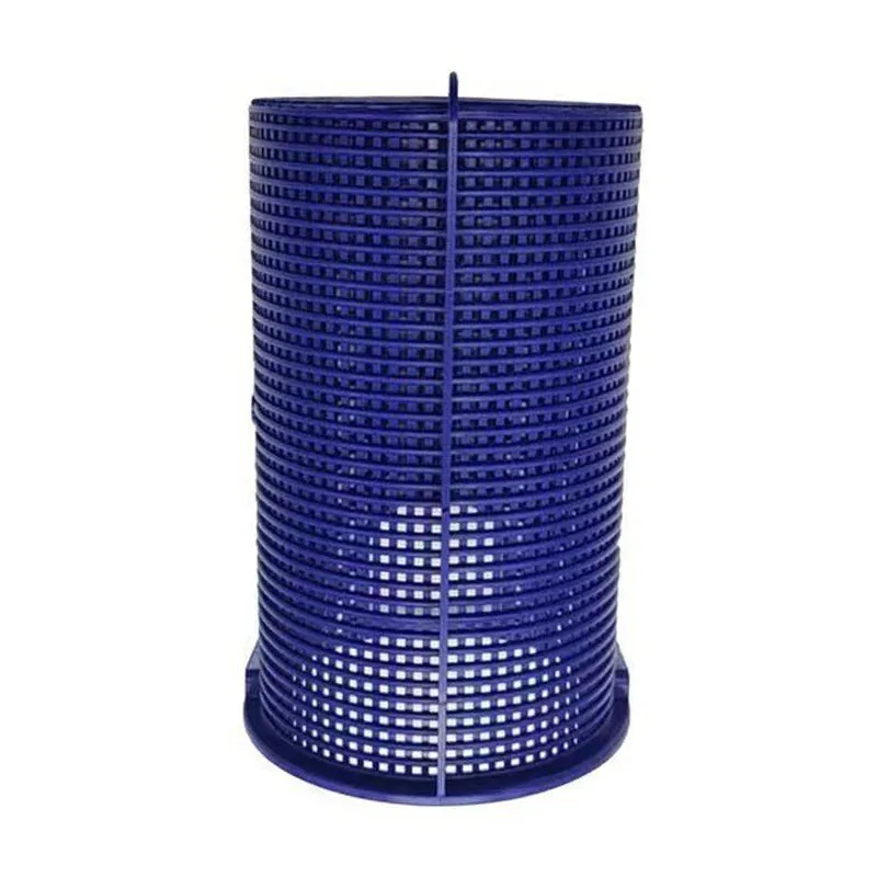 Blue Swimming Pool Filter Basket 14.7x23cm Efficient Debris Catcher For Above Ground Inground Spa Water Cleaning Maintenance Acc