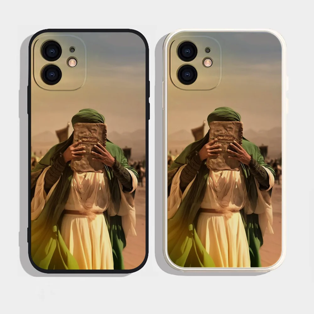 Epc Imam Hussain Shia Ali Phone Case Silicone Soft For IPhone 16 15 14 13 12 11 Plus Pro Max Plus