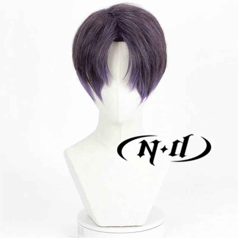 ND الحب والفضاء العميق رافاييل تأثيري خصلات الشعر المستعار ل زي لعبة موضوع حفلة كوميك كون كوزر مقاومة للحرارة الاصطناعية كانيكالون