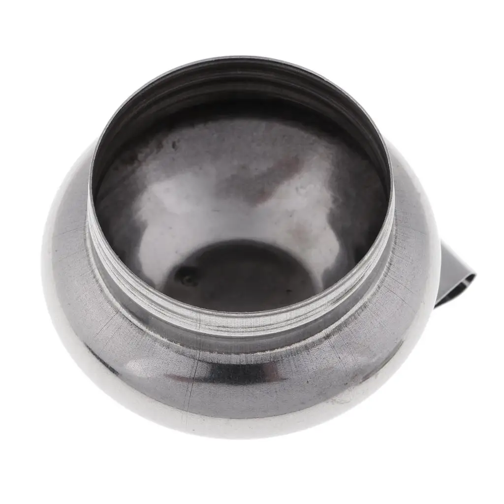 Portable Stainless Steel Single Dipper Container Oil Paint Cup Clips