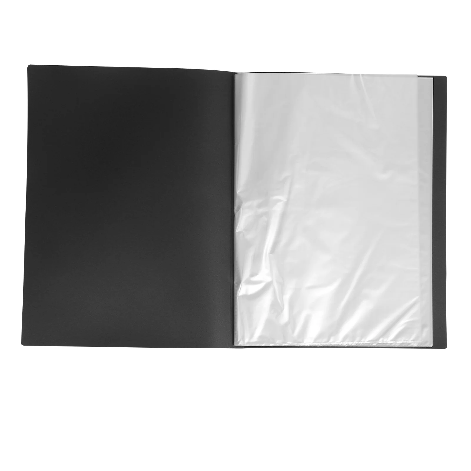 Display Folder File Folder Office File Organizer Plastic Reusable Organizer for Documents Artwork Presentation Paperwork Storage
