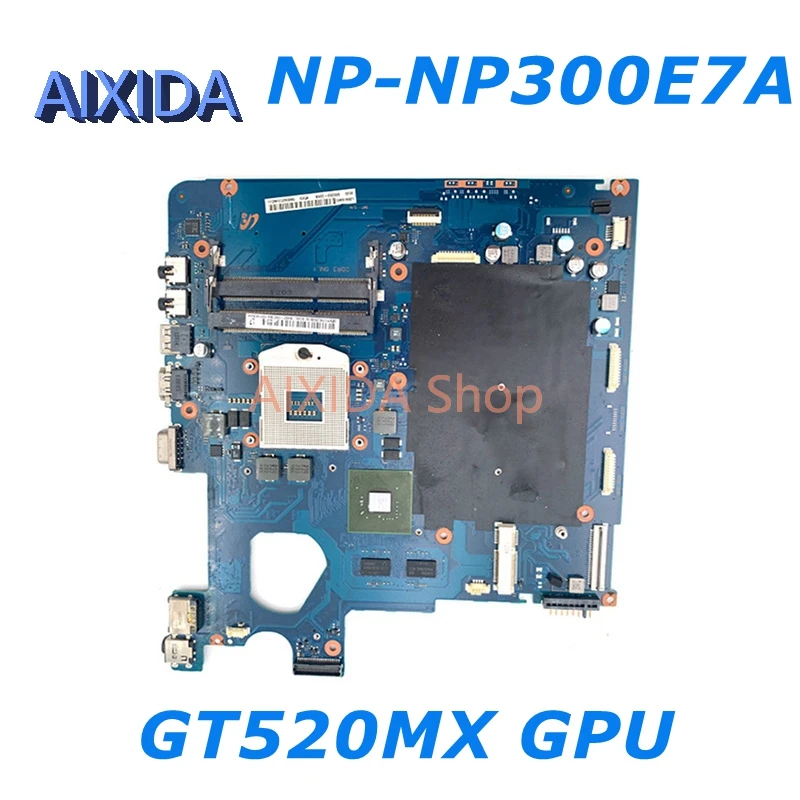 

AIXIDA BA92-09238A BA41-01751A BA41-01750A For SAMSUNG NP-NP300E7A NP300E7A laptop motherboard GT520MX GPU HM65 DDR3 Mainboard