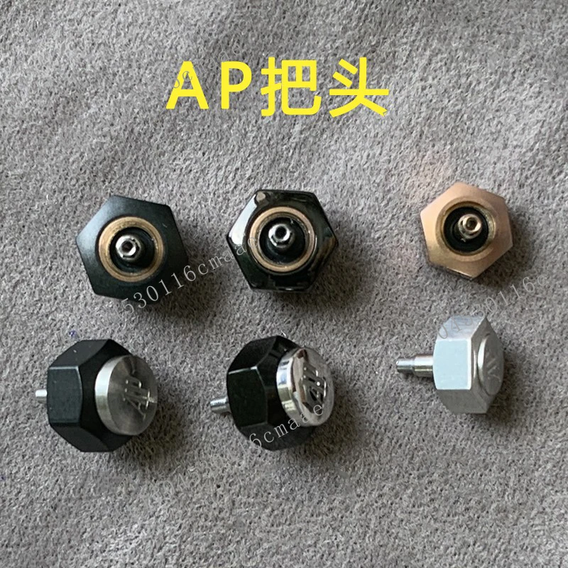 Substitute Royal Oak Watch Handle Head, Audemars Piguet 26470 AP Handle, Screw Buckle Crown, Time Adjustment Button