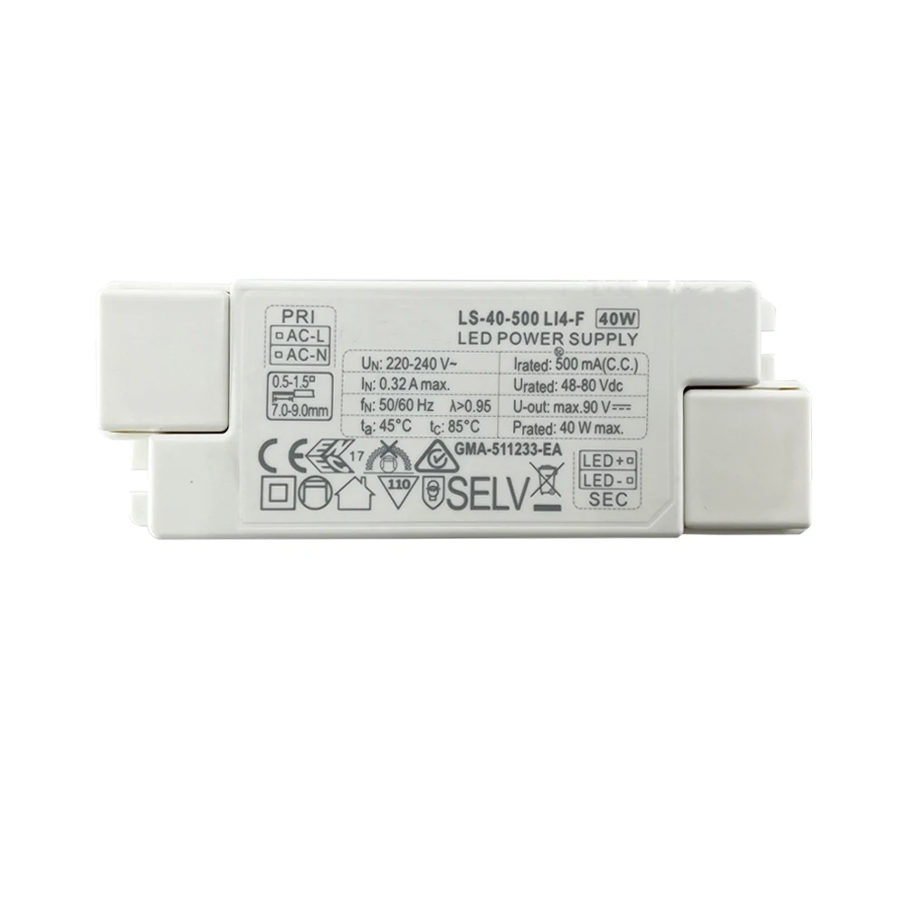 Imagem -04 - Led Drive Control Device Lastro Fonte de Alimentação 40w Ls40500 Li4-f Ls-40600 Li4-f Ls-40700 Li4-f