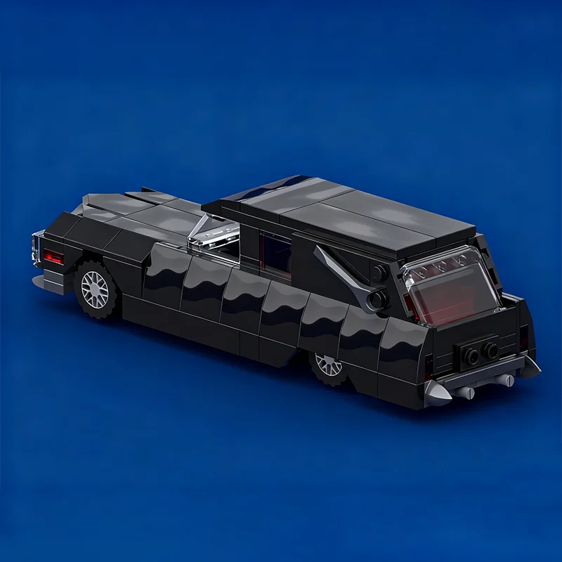 215pcs MOC City Traffic Hearse - đánh giá và giá Art Craft Idea