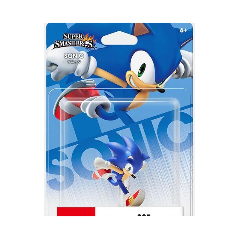 

Super Smash Bros Series Sonic The Hedgehog Action Figures Classic Cartoon Pixel Adventure Game Peripheral Collectible Model Toys