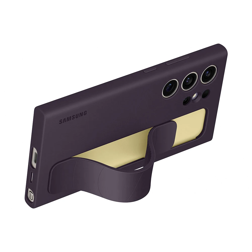 Originele Samsung Galaxy officiële S24 Ultra standing grip case smartphonehoes