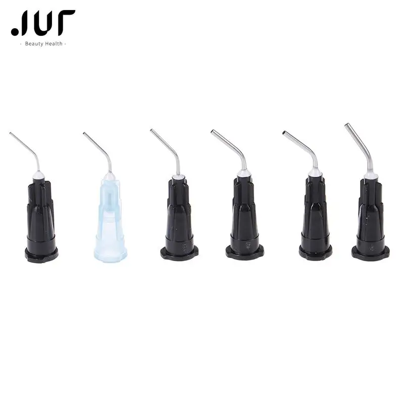 100Pc Dental Flowable Composite Flow Resin Acid Etching Gel Applicator Delivery Tips Dispensing Syringe Irrigation Needle Tip