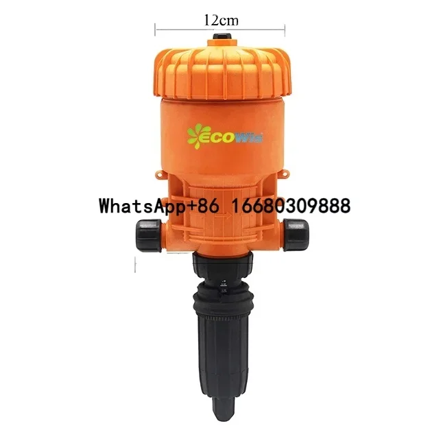 Water Driven Dosing Pump Chemical Fertilizer Injector Pump Chemical Dispenser Hydroponic Grow Kit Fertigation Automatic Pump