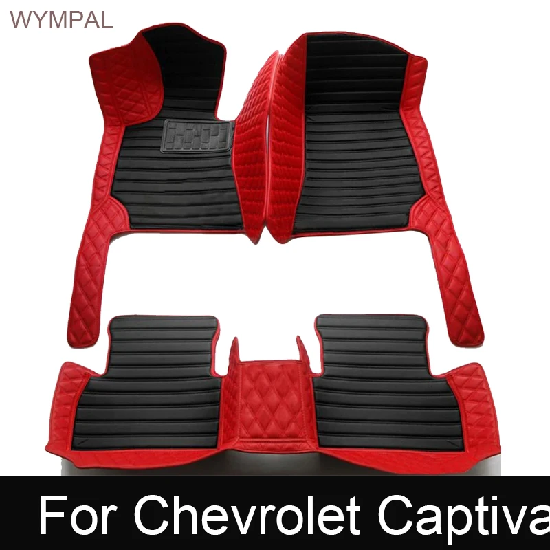 

Автомобильные коврики для Chevrolet Captiva CN202S 2019 2020 2021 2022 5saet, водонепроницаемые автомобильные коврики Tapetes Para Automovil, автомобильные аксессуары