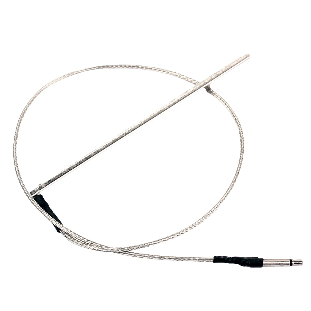 

4.6mm Wide Guitar Pickup Stick Passive Piezo Pickup Saddle Transducer Pickup for Acoustic Guitar PKP23 (Silver)