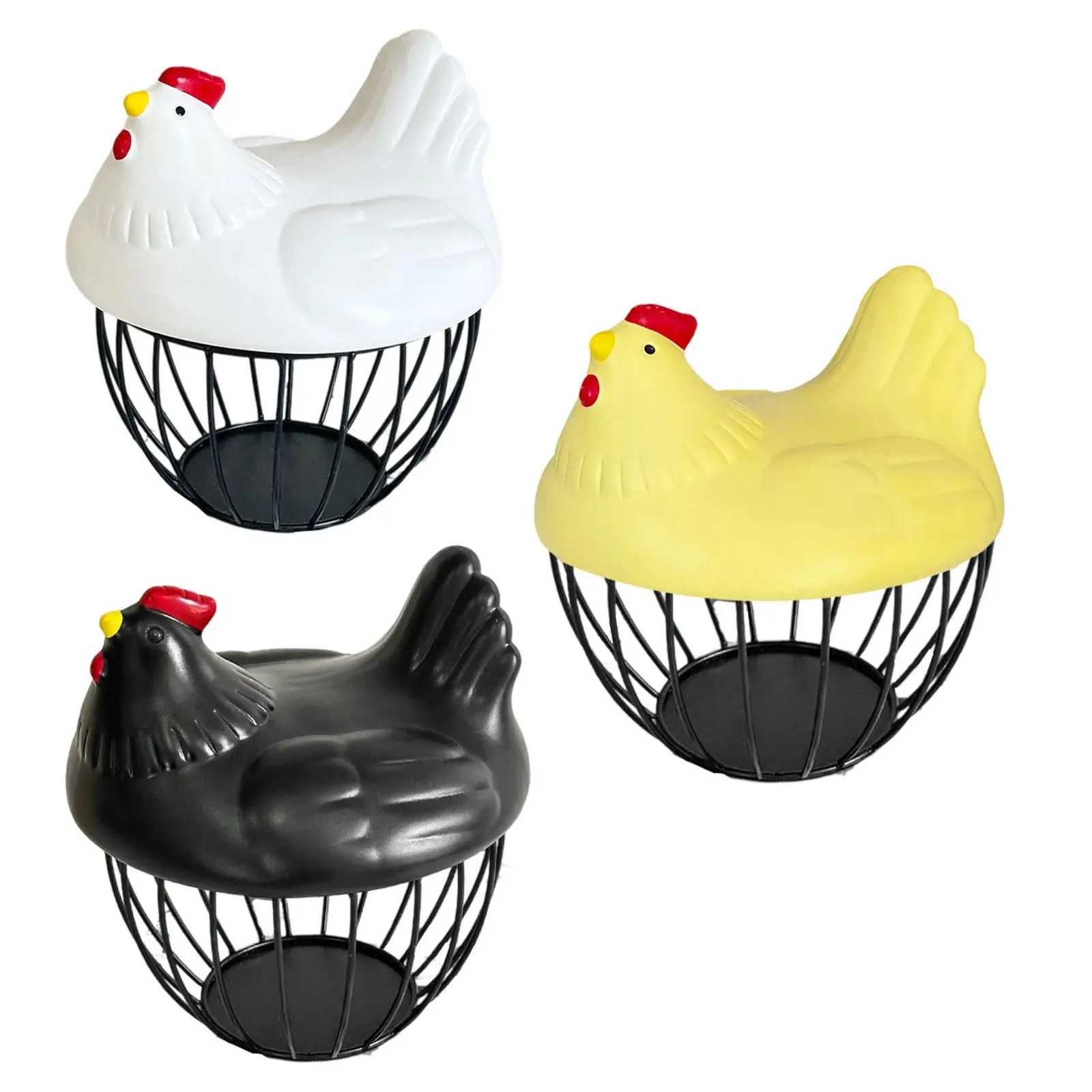 

Chicken Egg Basket Egg Collection Basket for Pantry Restaurant Countertop