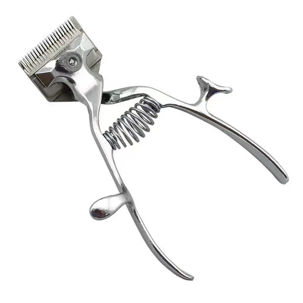 Tondeuse à cheveux manuelle portable pour hommes, tondeuse à cheveux, coupe-cheveux, acier inoxydable, outil de ciseaux de barbier, soins des cheveux, J7H8, 2024