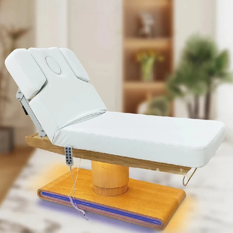 Professional Massage Table Esthetic Bed Esthetician Spa Cosmetic Lounger Electric Folding Stretcher Ceragem Manicure Nail Clinic