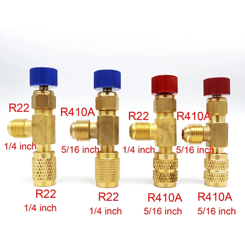 Air Conditioner Antifreeze Manual Safety Valve R22 To R410 Four Specifications Interface Anti Spray Fluorine Control Flow Switch