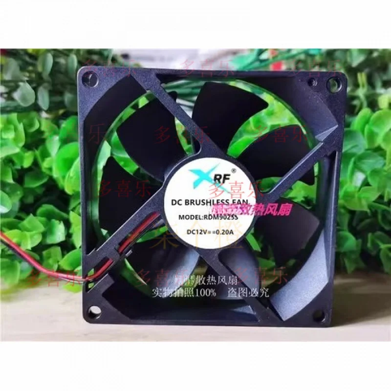EE   1PCS RDM9025S 9025 DC12V 0.20A 9CM Silent Cooling Fan