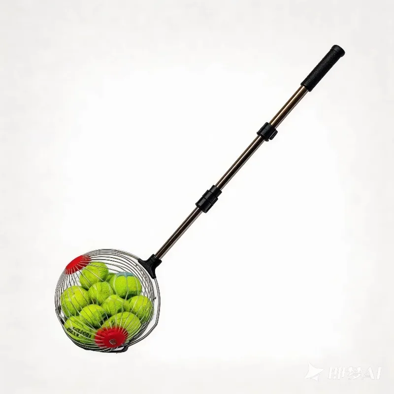 YTYINJuDing Portable Outdoor Tennis Ball Picker Retractable Roller Basket Trainer With 50 Balls Capacity Made Of Plastic Easy To