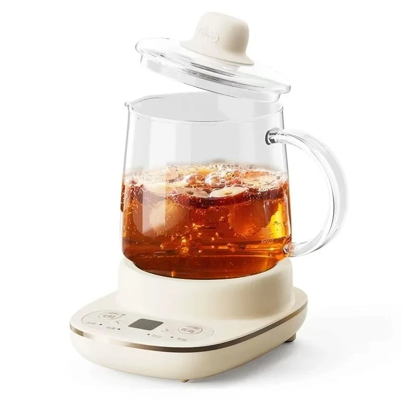 

0.4L Mini Health Care Pot Cup High borosilicate Glass Electric Kettle Scented Tea Stew 9.5hour Reservation Insulation 360W