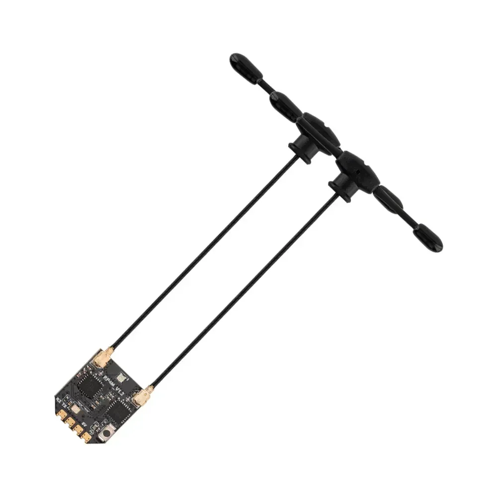 Radiomaster RP4TD-M ELRS 2,4 GHz Mini RX - Antena dual True Diversity, respuesta rápida Baja latencia para un vuelo FPV suave