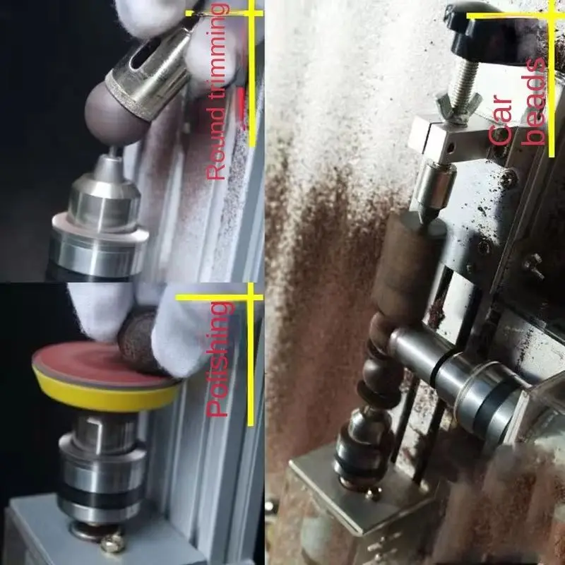 1836 Small Miniature Lathe Machine Home Woodworking DIY Device for Buddha Beads Turning Bracelet Hole Drilling