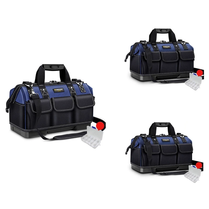 

Multifunctional Tool Bags Oxford Cloth Electrician Bags Waterproof And Wear-Resi 20Inch 1 Piece