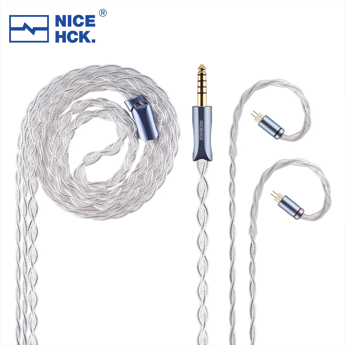 NiceHCK GalaxyLab Earphone Replace Audio Cable 7N High Purity Mixed Material Wire MMCX/0.78 for Wind NeZha NX7MK4 Starfield2 IEM