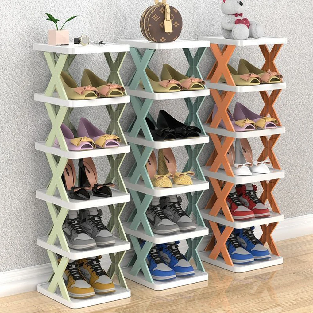 

Shoe Rack With Detachable Layers And Small Footprint Sports Shoes And Slippers Shoes Racks Storage