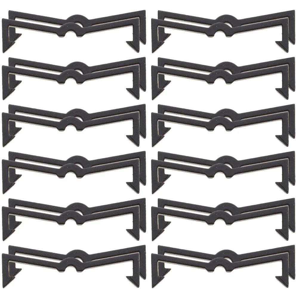 

50pcs Pegboard Hook Locks Plastic Clips For Hanging Garage Accessories Peg Board Hook Retainers Pegboard Accessories