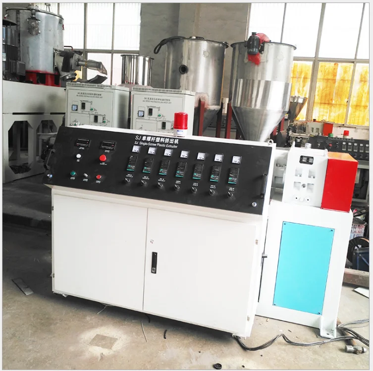 Polyester Fiber Recycled Making Machine/Waste PET plastic extruder machine/plant