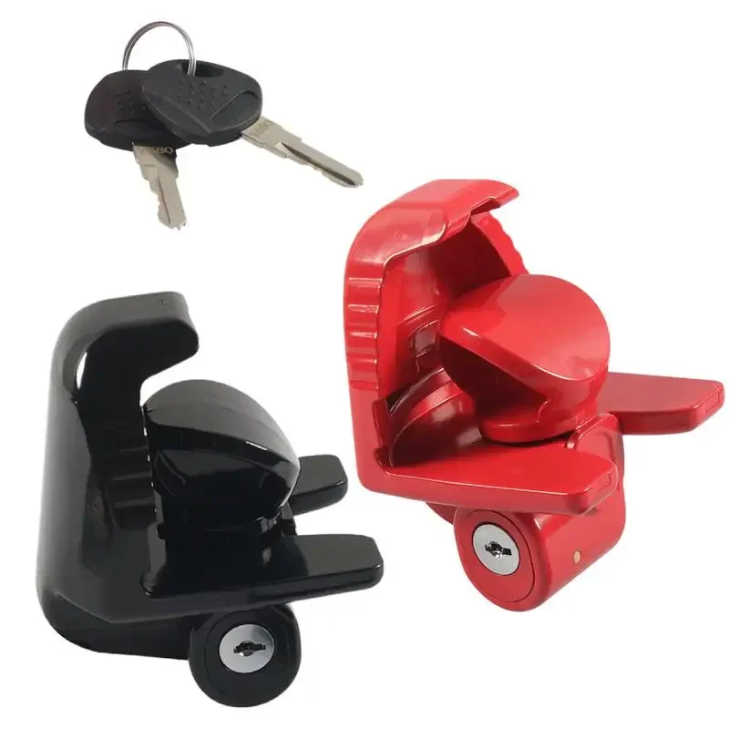 RV Adjustable Hitch Lock System with Keys - Durable & Secure for Travel Trailer/Camper/Caravan
