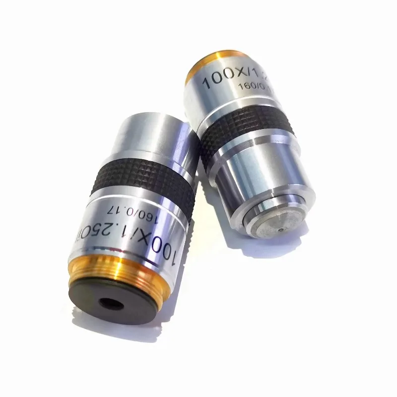 Objectif de Plan achromatique pour Microscope/objectif à longue Distance de travail 4X/10X/20X/40X/60X/100X