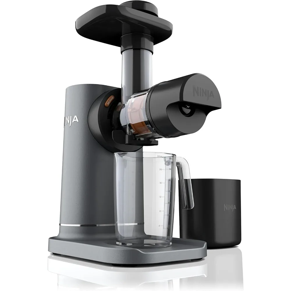 JC151 NeverClog Cold Press Juicer, Powerful Slow Juicer with Total Pulp Control, Countertop, Electric, 2 Pulp Functions