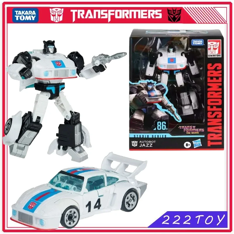 Neue Takara Tomy Transformatoren Spielzeug der Film 1986 SS86-01 Deluxe Klasse Jazz Action figur Roboter Spielzeug Geschenk klassische Anime Figuren