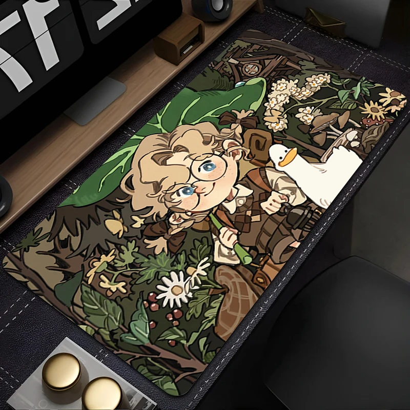 

Retro Illustration Gaming Mousepad Anime Mouse Mat Office Gamer Computer Mouse Pad HD Print Desk Mat PC cartoon Large Mousepad
