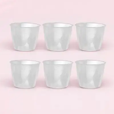 

6pcs Rice Measuring 160Ml Transparent Reusable Kitchen Tool For Rice Dry Liquid Ingredients Laundry Detergent Clear Replacement